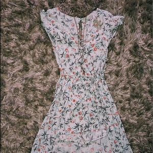 American Eagle flowy romper dress